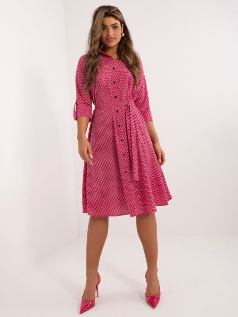Sukienka LK-SK-509673.13 fuksjowy S/M Sukienka LK-SK-509673.13 fuksjowy S/M