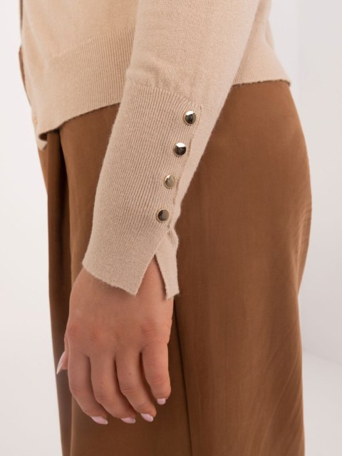 Sweter PM-SW-R5101.31P camelowy S/M