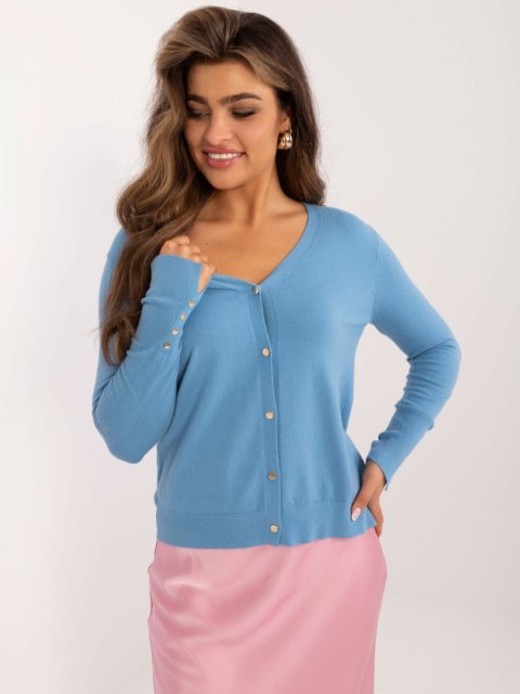 Sweter PM-SW-R5101.31P niebieski S/M