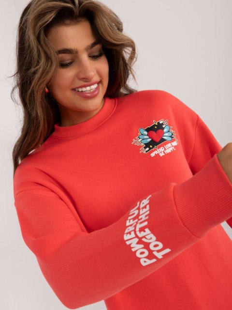 Bluza D10600T02568E koralowy M Bluza D10600T02568E koralowy M