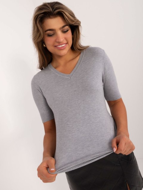 Bluzka PM-BZ-PM-5031.45 szary M/L Bluzka PM-BZ-PM-5031.45 szary M/L