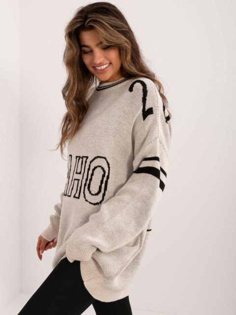 Sweter BA-SW-0558.28 beżowy