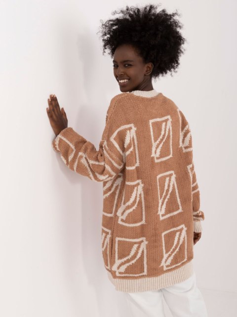Sweter BA-SW-0277.02 camelowy Sweter BA-SW-0277.02 camelowy