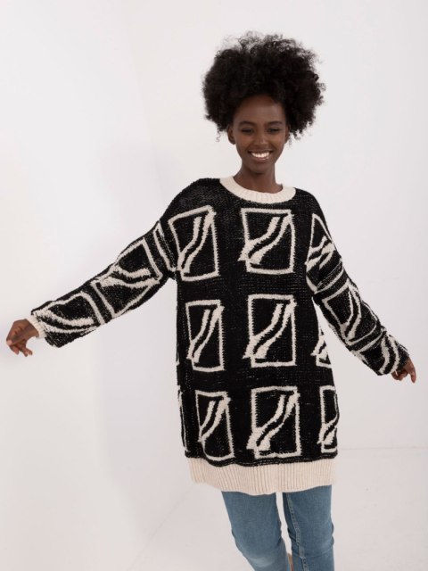 Sweter BA-SW-0277.02 czarny Sweter BA-SW-0277.02 czarny