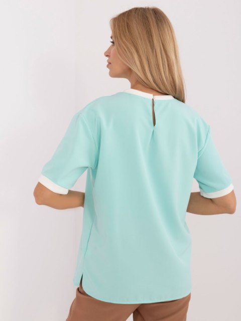Bluzka LK-BZ-509621-4.21 mietowy L/XL Bluzka LK-BZ-509621-4.21 mietowy L/XL