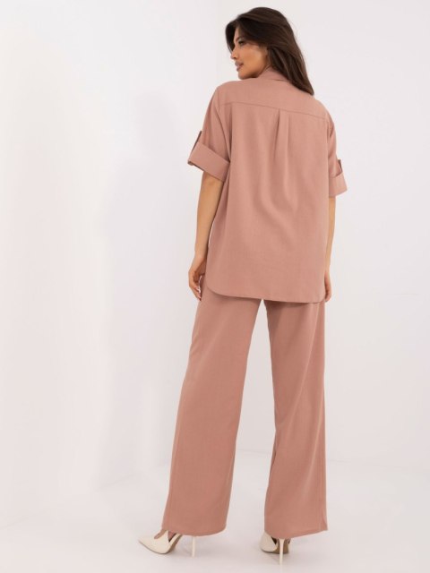 Komplet LK-KMPL-509670.91 ciemny różowy L/XL Komplet LK-KMPL-509670.91 ciemny różowy L/XL