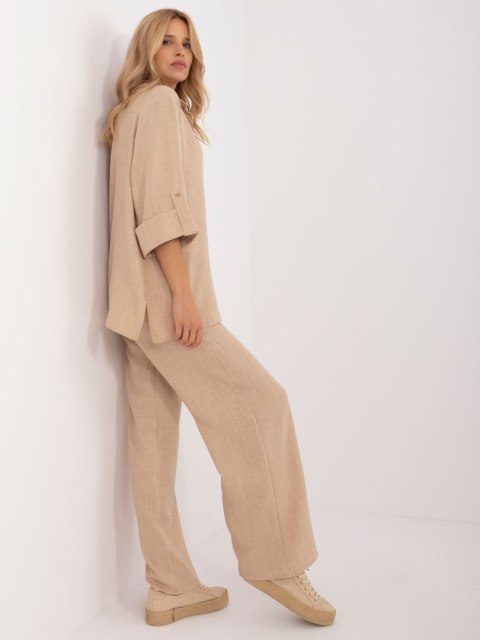 Komplet LK-KMPL-509705.92 camelowy L/XL Komplet LK-KMPL-509705.92 camelowy L/XL