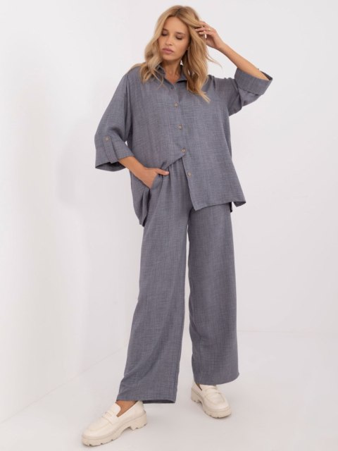 Komplet LK-KMPL-509705.92 ciemny szary S/M Komplet LK-KMPL-509705.92 ciemny szary S/M