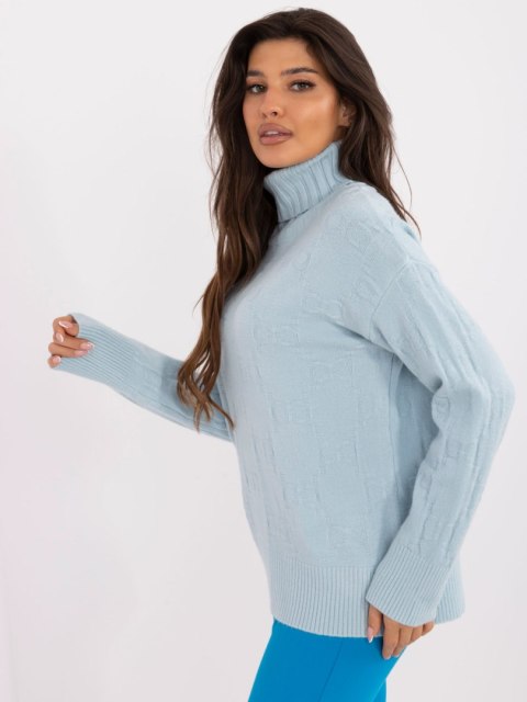 Sweter AT-SW-2342-1.35 jasny niebieski