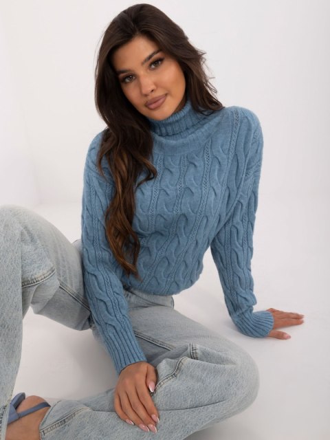 Sweter AT-SW-23445.00 niebieski Sweter AT-SW-23445.00 niebieski