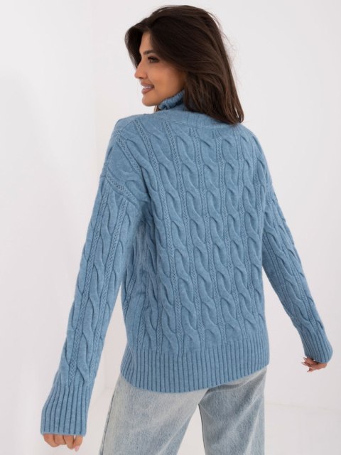 Sweter AT-SW-23445.00 niebieski Sweter AT-SW-23445.00 niebieski