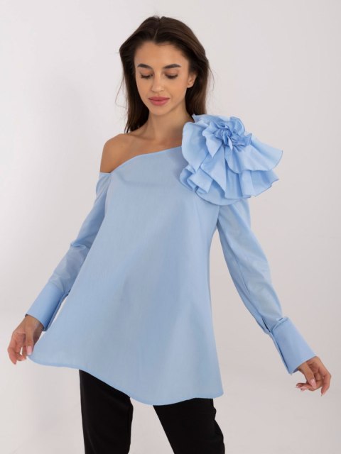 Bluzka LK-BZ-509656.21 jasny niebieski S Bluzka LK-BZ-509656.21 jasny niebieski S