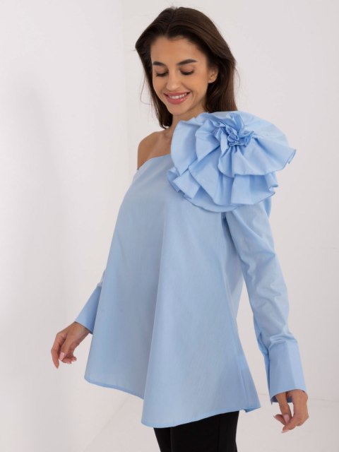 Bluzka LK-BZ-509656.21 jasny niebieski S Bluzka LK-BZ-509656.21 jasny niebieski S