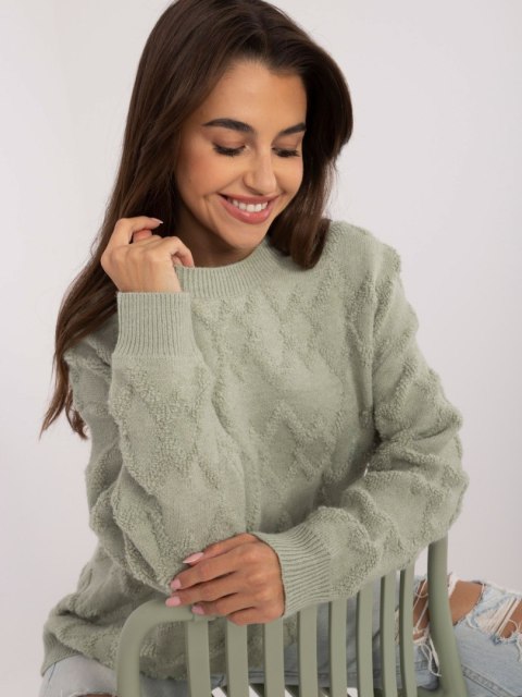 Sweter AT-SW-2361.61 pistacjowy Sweter AT-SW-2361.61 pistacjowy