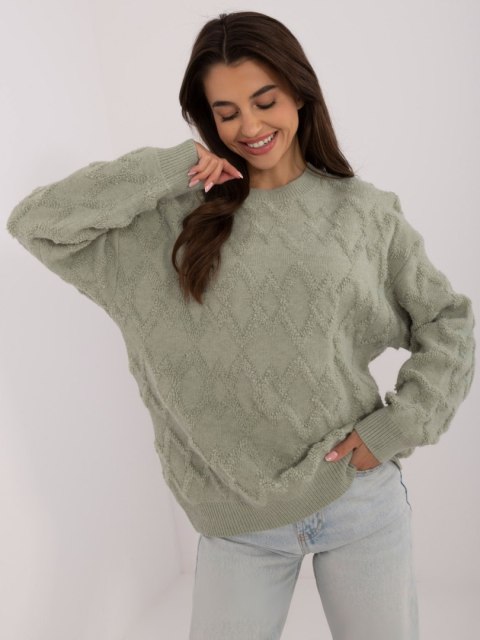 Sweter AT-SW-2361.61 pistacjowy Sweter AT-SW-2361.61 pistacjowy