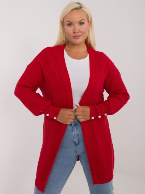 Sweter PM-SW-PM-3726.99 czerwony XL/XXL Sweter PM-SW-PM-3726.99 czerwony XL/XXL