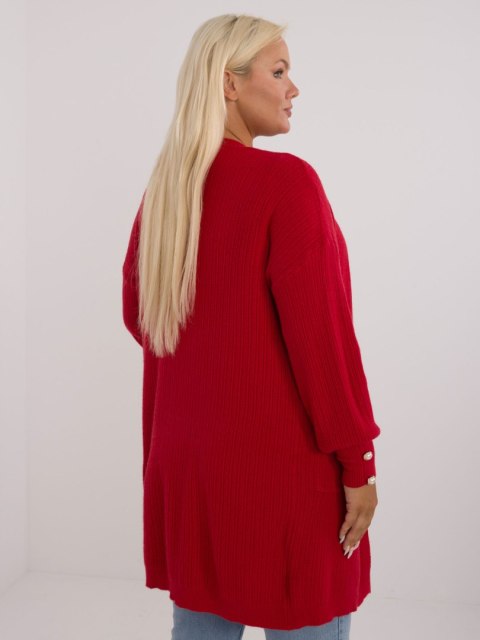 Sweter PM-SW-PM-3726.99 czerwony XL/XXL Sweter PM-SW-PM-3726.99 czerwony XL/XXL