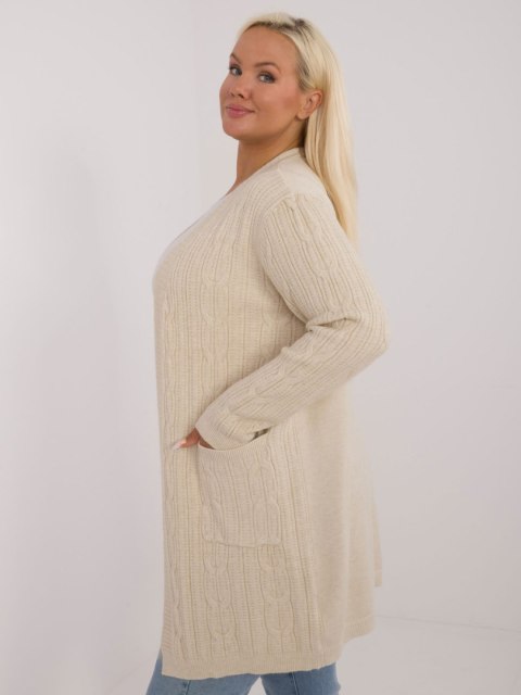 Sweter PM-SW-PM-3727.93 jasny beżowy XL/XXL Sweter PM-SW-PM-3727.93 jasny beżowy XL/XXL