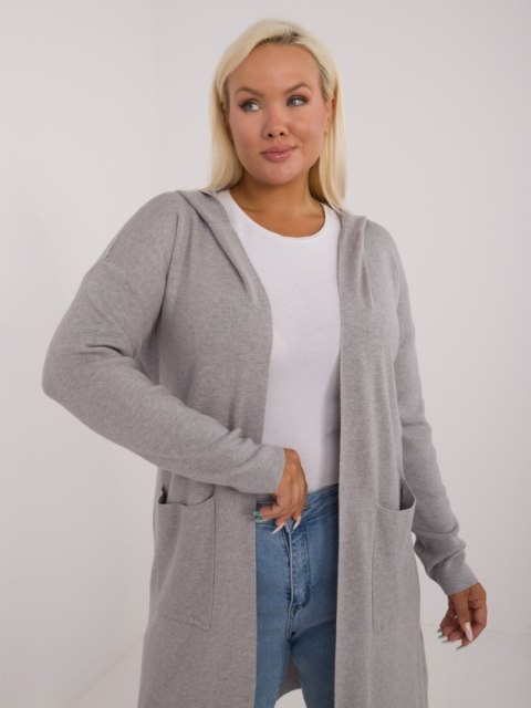 Sweter PM-SW-PM728.02 szary XL/XXL Sweter PM-SW-PM728.02 szary XL/XXL
