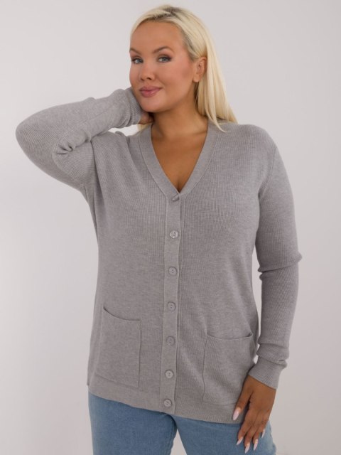 Sweter PM-SW-PM730.31P szary XXL/XXXL Sweter PM-SW-PM730.31P szary XXL/XXXL