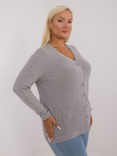 Sweter PM-SW-PM730.31P szary XXL/XXXL Sweter PM-SW-PM730.31P szary XXL/XXXL