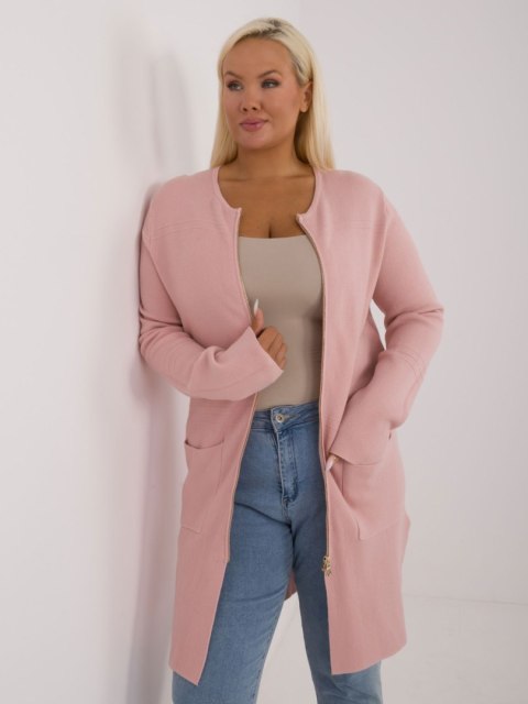 Sweter PM-SW-PM793.01 jasny różowy XXL/XXXL Sweter PM-SW-PM793.01 jasny różowy XXL/XXXL