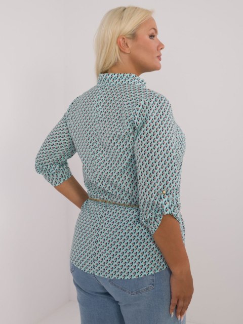 Bluzka LK-BZ-506162.97 mietowy 46 Bluzka LK-BZ-506162.97 mietowy 46