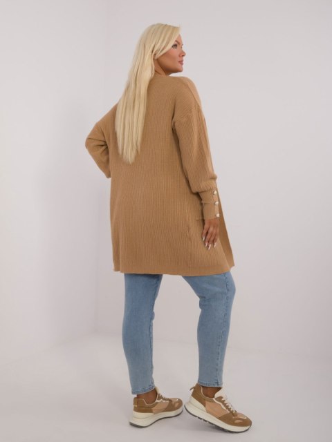 Sweter PM-SW-PM-3726.99 camelowy XXL/XXXL Sweter PM-SW-PM-3726.99 camelowy XXL/XXXL