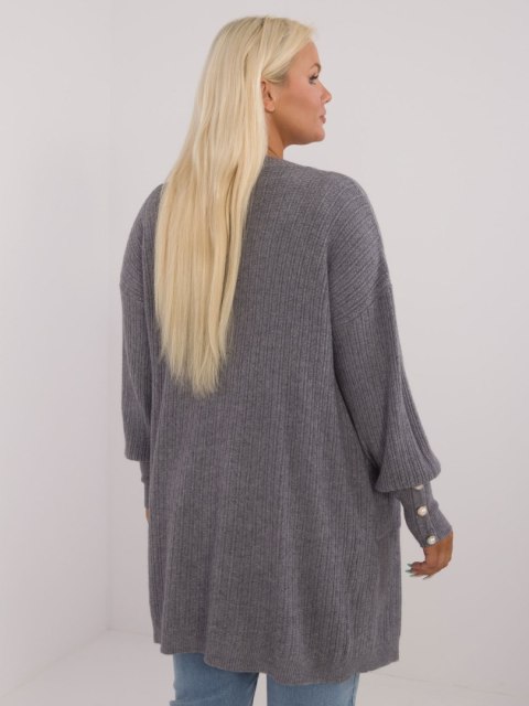 Sweter PM-SW-PM-3726.99 ciemny szary XL/XXL Sweter PM-SW-PM-3726.99 ciemny szary XL/XXL