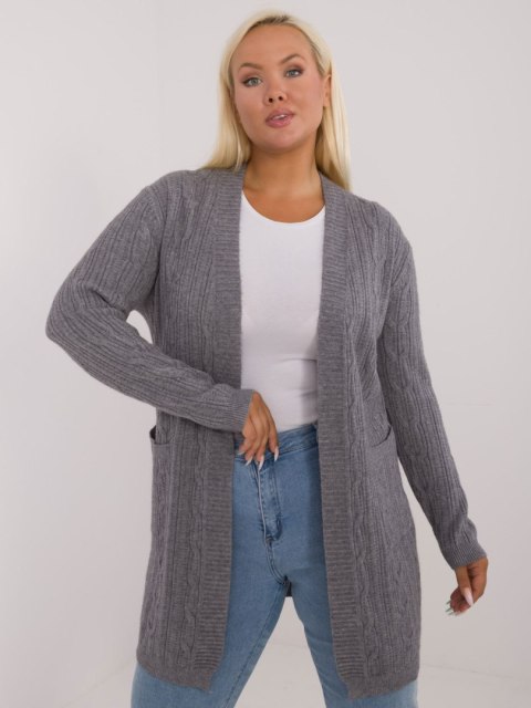 Sweter PM-SW-PM-3727.93 ciemny szary XL/XXL Sweter PM-SW-PM-3727.93 ciemny szary XL/XXL