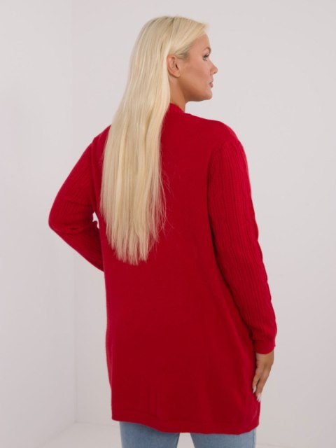 Sweter PM-SW-PM-3727.93 czerwony XL/XXL Sweter PM-SW-PM-3727.93 czerwony XL/XXL