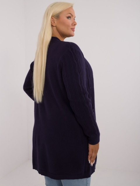 Sweter PM-SW-PM-3727.93 granatowy XXL/XXXL Sweter PM-SW-PM-3727.93 granatowy XXL/XXXL
