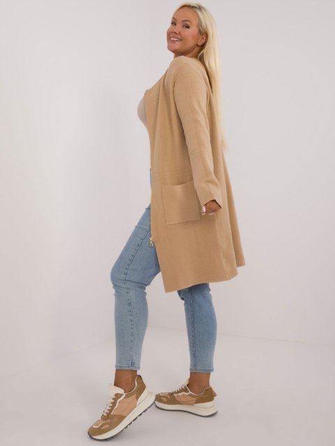 Sweter PM-SW-PM793.01 camelowy XL/XXL Sweter PM-SW-PM793.01 camelowy XL/XXL