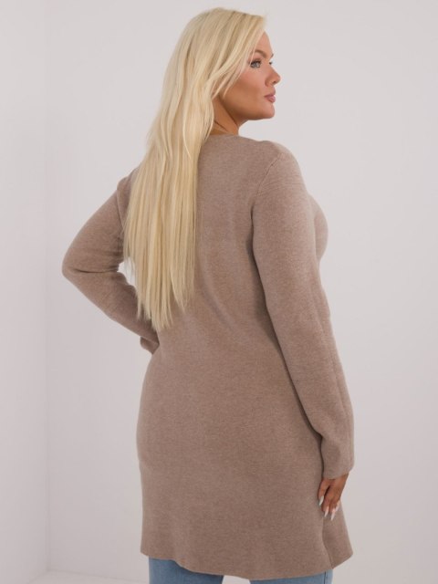 Sweter PM-SW-PM793.01 ciemny bezowy XL/XXL Sweter PM-SW-PM793.01 ciemny bezowy XL/XXL