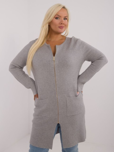 Sweter PM-SW-PM793.01 szary XXL/XXXL Sweter PM-SW-PM793.01 szary XXL/XXXL