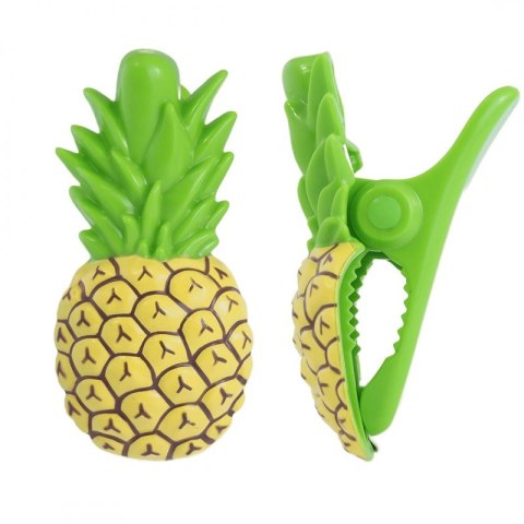 Klamra do trzymania ręczników Spinka 11,5 cm na plaże Ananas KLP06 2 szt Klamra do trzymania ręczników Spinka 11,5 cm na plaże Ananas KLP06 2 szt