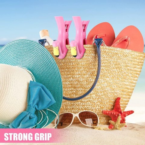 Klamra do trzymania ręczników Spinka 11,5 cm na plaże Ananas KLP06 2 szt Klamra do trzymania ręczników Spinka 11,5 cm na plaże Ananas KLP06 2 szt