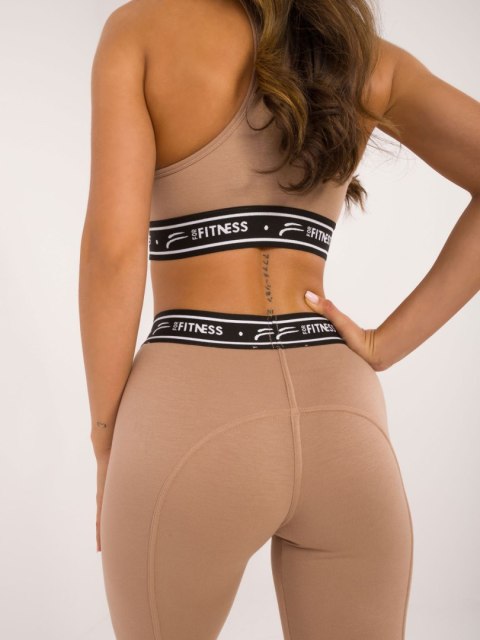 Leginsy FF-LG-509765.88 ciemny bezowy M Leginsy FF-LG-509765.88 ciemny bezowy M