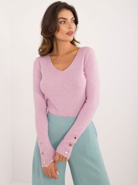 Sweter AT-SW-2334.49 jasny fioletowy S/M Sweter AT-SW-2334.49 jasny fioletowy S/M