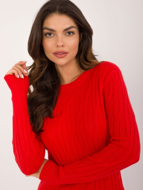 Sweter AT-SW-2338-2.61 czerwony Sweter AT-SW-2338-2.61 czerwony