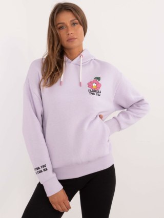Bluza D10600T02420I jasny fioletowy XS