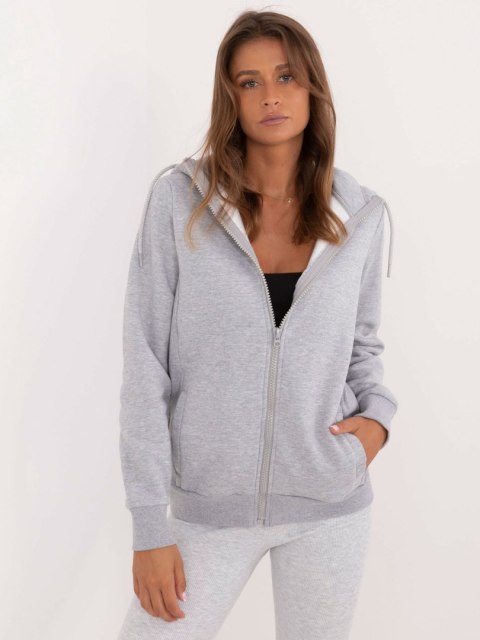 Bluza D10608BC02711B1 szary L