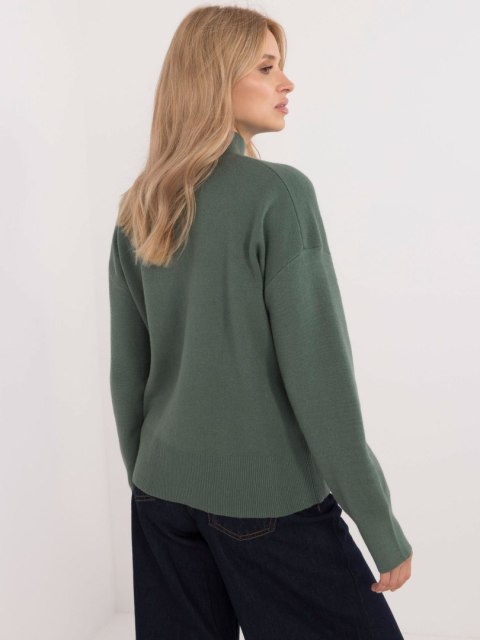 Sweter D93111AD90910A2 ciemny zielony M Sweter D93111AD90910A2 ciemny zielony M