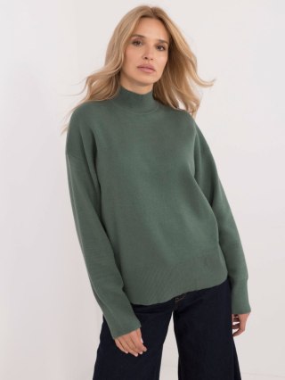 Sweter D93111AD90910A2 ciemny zielony S
