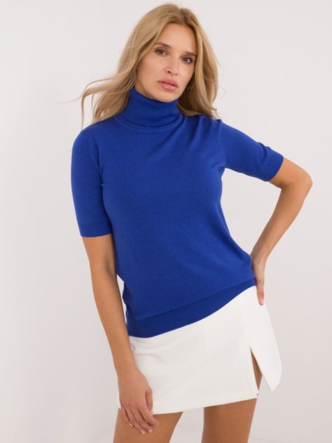 Sweter PM-SW-B-608.61 kobaltowy Sweter PM-SW-B-608.61 kobaltowy