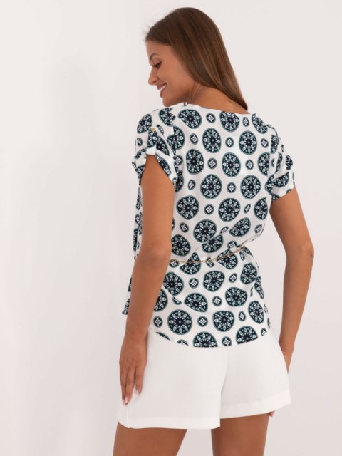 Bluzka LK-BZ-505775.00 biały 40 Bluzka LK-BZ-505775.00 biały 40