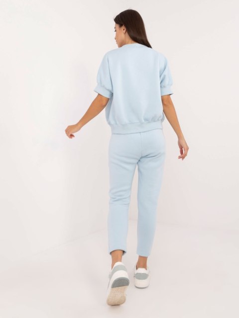 Komplet sportowy niebieski, dwuczęściowy bluza i spodnie Komplet sportowy niebieski, dwuczęściowy bluza i spodnie