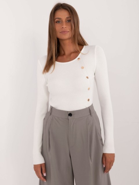 Sweter AT-SW-2332-2.62 ecru L/XL Sweter AT-SW-2332-2.62 ecru L/XL