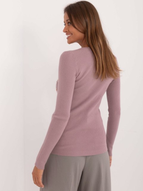 Sweter AT-SW-2332-2.65 jasny fioletowy S/M Sweter AT-SW-2332-2.65 jasny fioletowy S/M