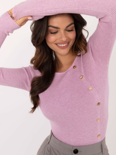 Sweter AT-SW-2332-2.65 jasny fioletowy L/XL Sweter AT-SW-2332-2.65 jasny fioletowy L/XL